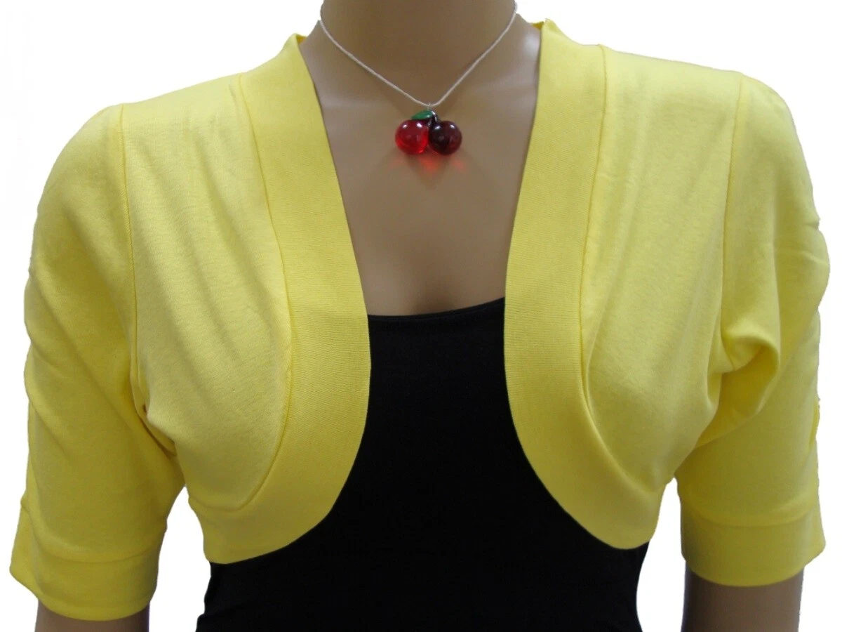 NEW SIMPLY BE Plus Size 28 34 36 Bolero SHRUG CARDIGAN Soft Jersey
