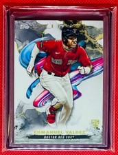 ENMANUEL VALDEZ - RC Base - 23 Topps Inception #124 - Boston Red Sox