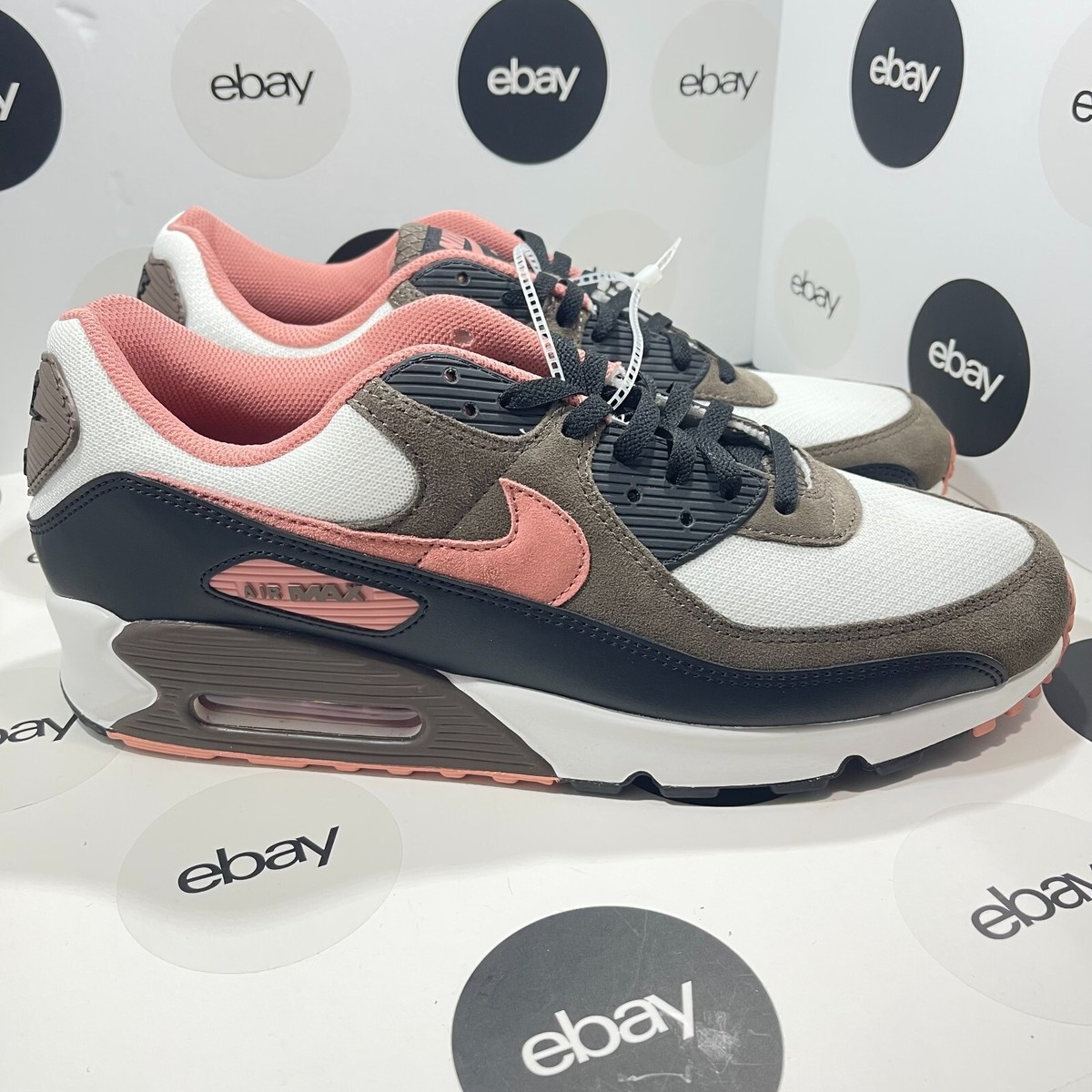 Nike Air Max 90 Red Stardust Mocha Ironstone Brown White