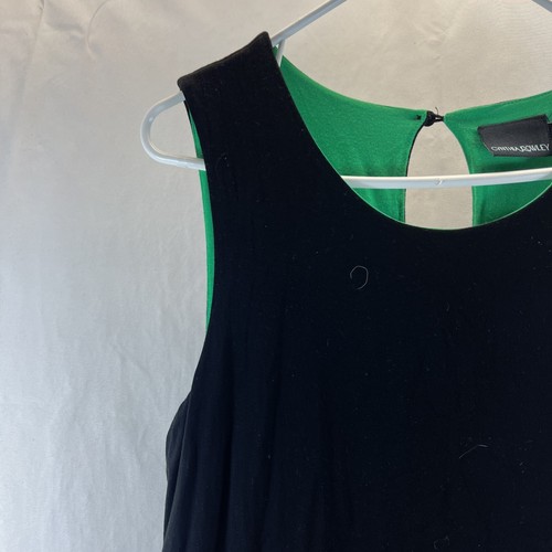 Cynthia Rowley Black Sleeveless Knee Length Lightweight Dress Women's Size XL - Picture 8 of 16