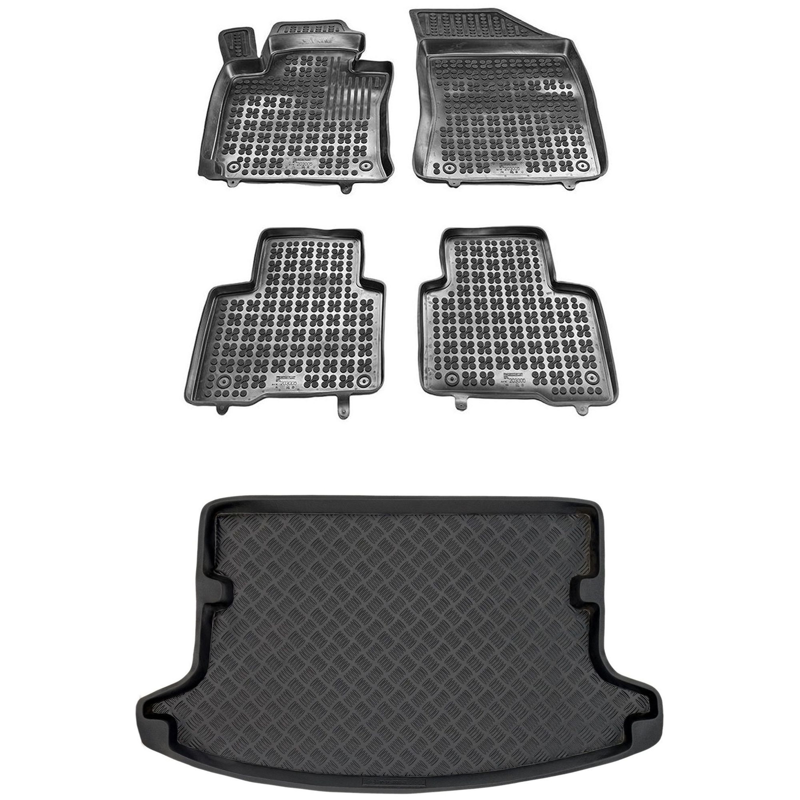 Tapis de coffre PE SsangYong Korando et tapis de sol auto
