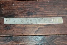 OLD RARE ARGENTINA JOHN DEERE TRACTOR SIGN PLATE ORIGINAL 24"