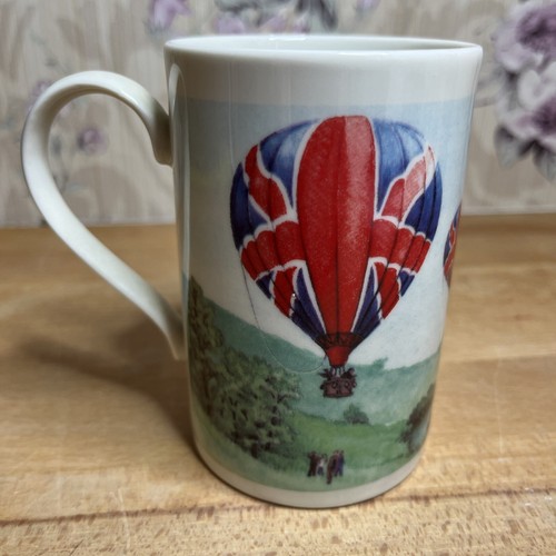 Dunoon Hot-Air Balloon Mug Tea Coffee Mug British School of Ballooning Scotland - Picture 3 of 6