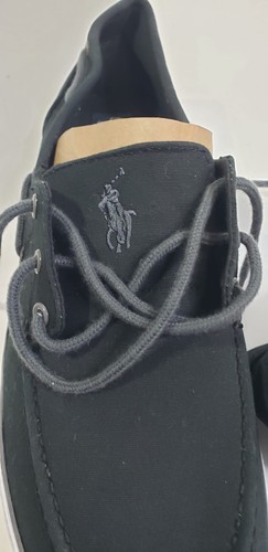 Polo Ralph Lauren Herren Canvas Schnürschuhe Turnschuhe Schuhe Größe 13 D - Bild 9 von 12