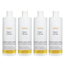 GiGi Sure Clean 16oz Lot of 4