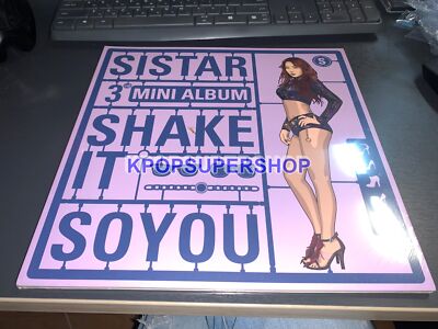 SISTAR 3rd Mini Album Shake It CD Photocard New Sealed Rare OOP SISTAR 3rd Mini Album Shake It CD Photocard New Sealed Rare OOP