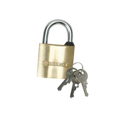 GE5445 Silverline Candado de Latón 32mm Cerraduras Y Accesorios - Imagen 1 de 1