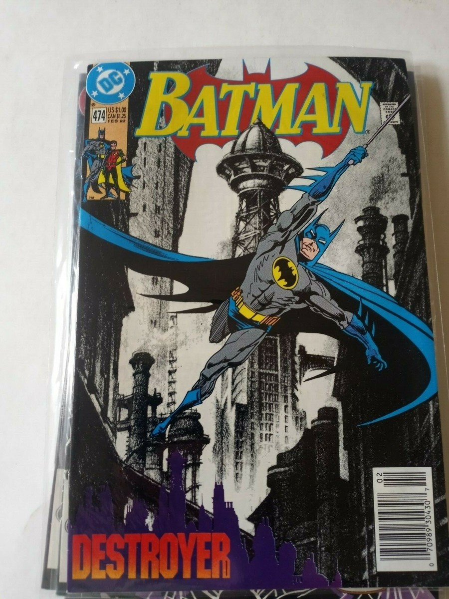00s BAT MAN 公式 タペストリーラグ DCコミックスアメコミフリンジ Batman #474 2/1992 - DC comic books | eBay