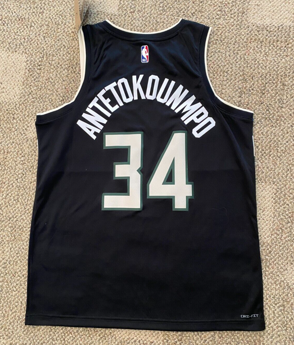 Nike Jersey #34 Giannis Basketball NBA Milwaukee Bucks CV9484-010