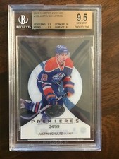 2013-14 Upper Deck Ice Premieres JUSTIN SCHULTZ Rookie #122 24/99 GEM MINT