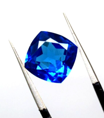 11.35 CT Brazilian Sea Blue Aquamarine Cushion Cut Best Valentine Gift Ever