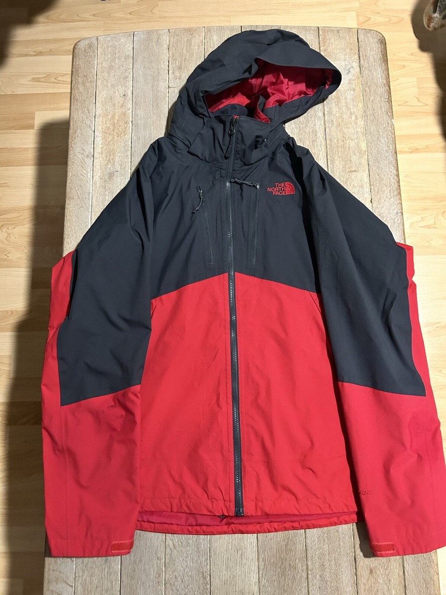 The North Face Red Grey Condor Triclimate Apex Jacket L - Main Image