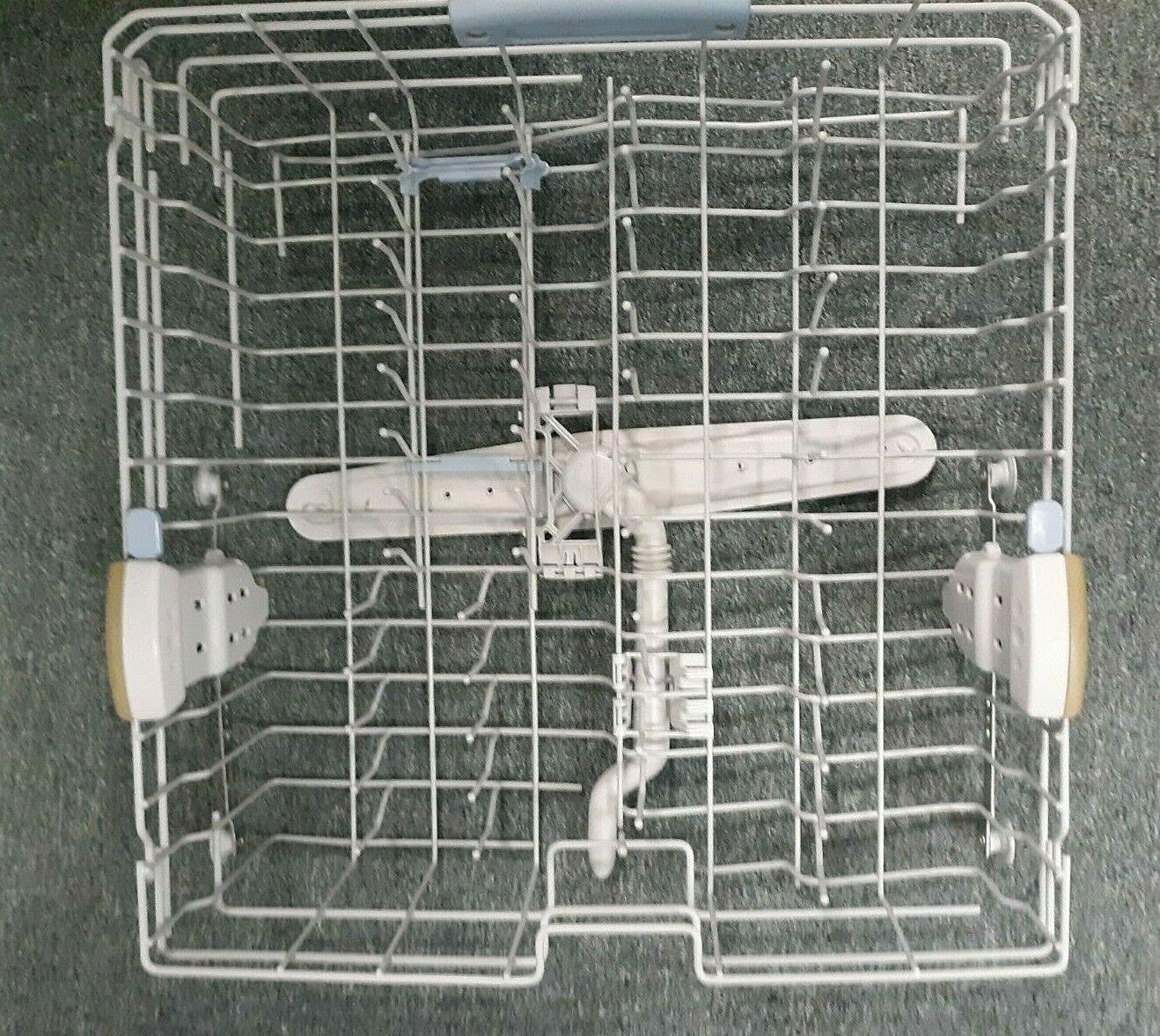 Upper Dishwasher Rack Assembly Part No W10120538 with Attached Spray