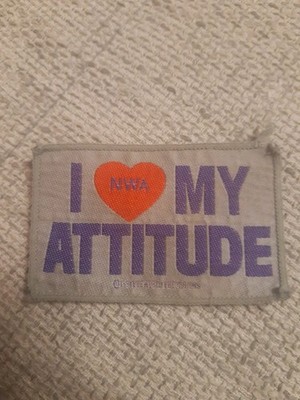 N.W.A I Love My Attitude Patch Oldschool Gewebt Compton Rap