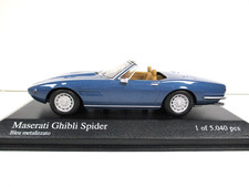 PAUL'S MODEL ART / MINICHAMPS (1 OF 5,040) - MASERATI GHIBLI SPIDER - 1/43