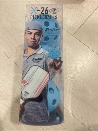 Franklin X-26 Pickleballs da Interno Confezione da 12 Blu - Foto 4 di 4