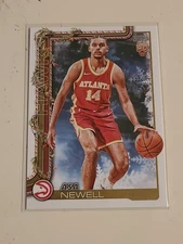 Asa Newell 2025-26 Topps Holiday Basketball RC Atlanta Hawks #H183