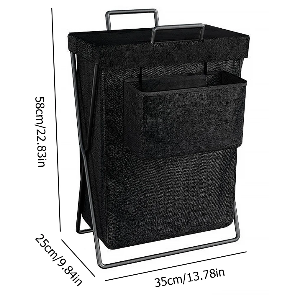 Foldable Laundry Basket Hamper Dirty Clothes Storage Bin Toy Organizer Basket