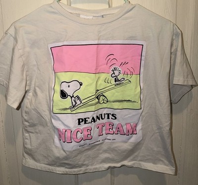 Zara Peanuts Snoopy Woodstock Kids T Shirt Size 11-12