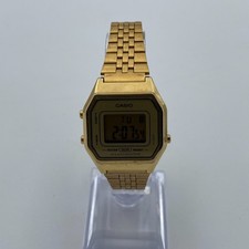 Casio Watch LA680W Gold Stainless Steel 29mm Digital Quartz