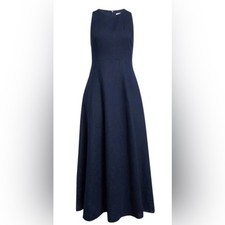 Eleventy Italy Linen Maxi Dress  – Size 0 Xs/ 38– Msrp $995