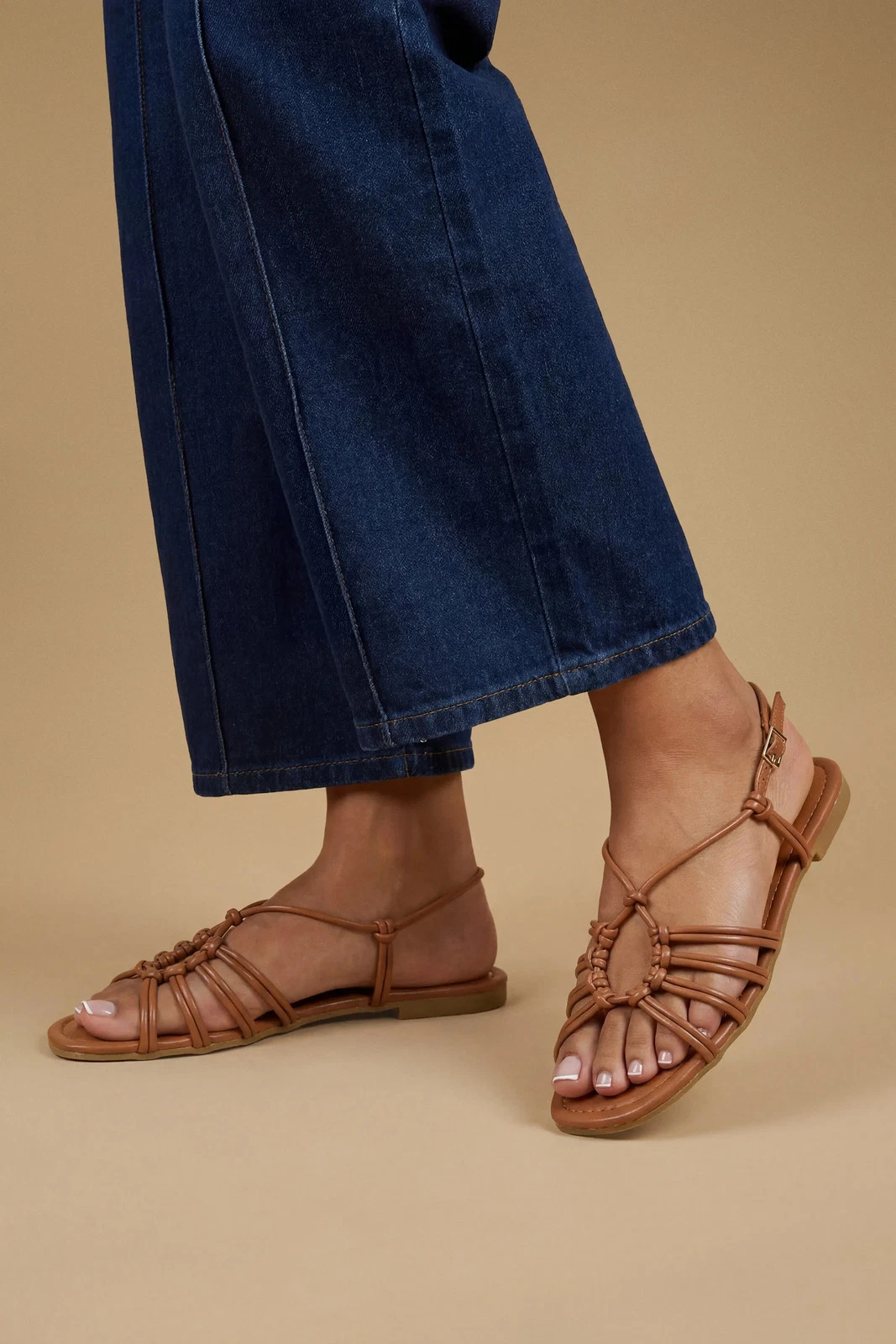 Oasis Tan Sandals Womens Daywear Sandals