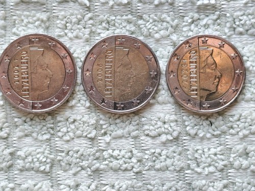 2 € Münzen Letzebuerg gebraucht zu verkaufen - Bild 5 von 11
