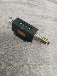 Veeder Root vintage 5 digit mechanical Counter