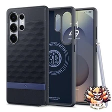 NEW Spigen Galaxy S25 Ultra Case Magfit Compatible 3D Honeycomb Pattern