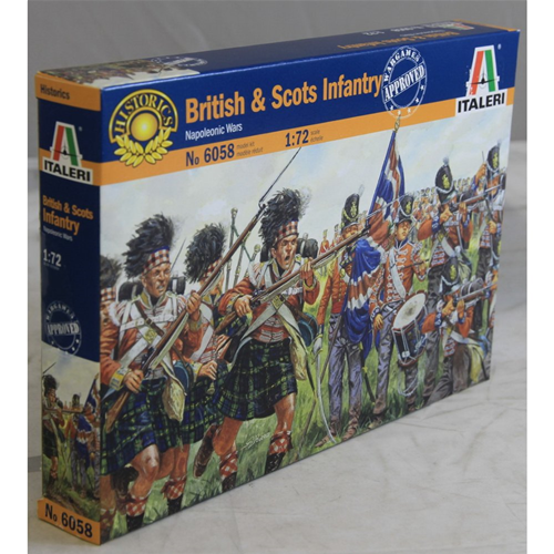 British & Scots Infantry Kit 1:72 Italeri Kit Figure Militari -D- Neues Modell-image