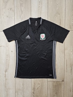 WALES 2017 2018 TRAINING FOOTBALL SHIRT SOCCER JERSEY M ADIDAS