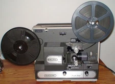 Bell & Howell 1734B Super 8 Sound Projector "New Bulb w/ Converter installed"