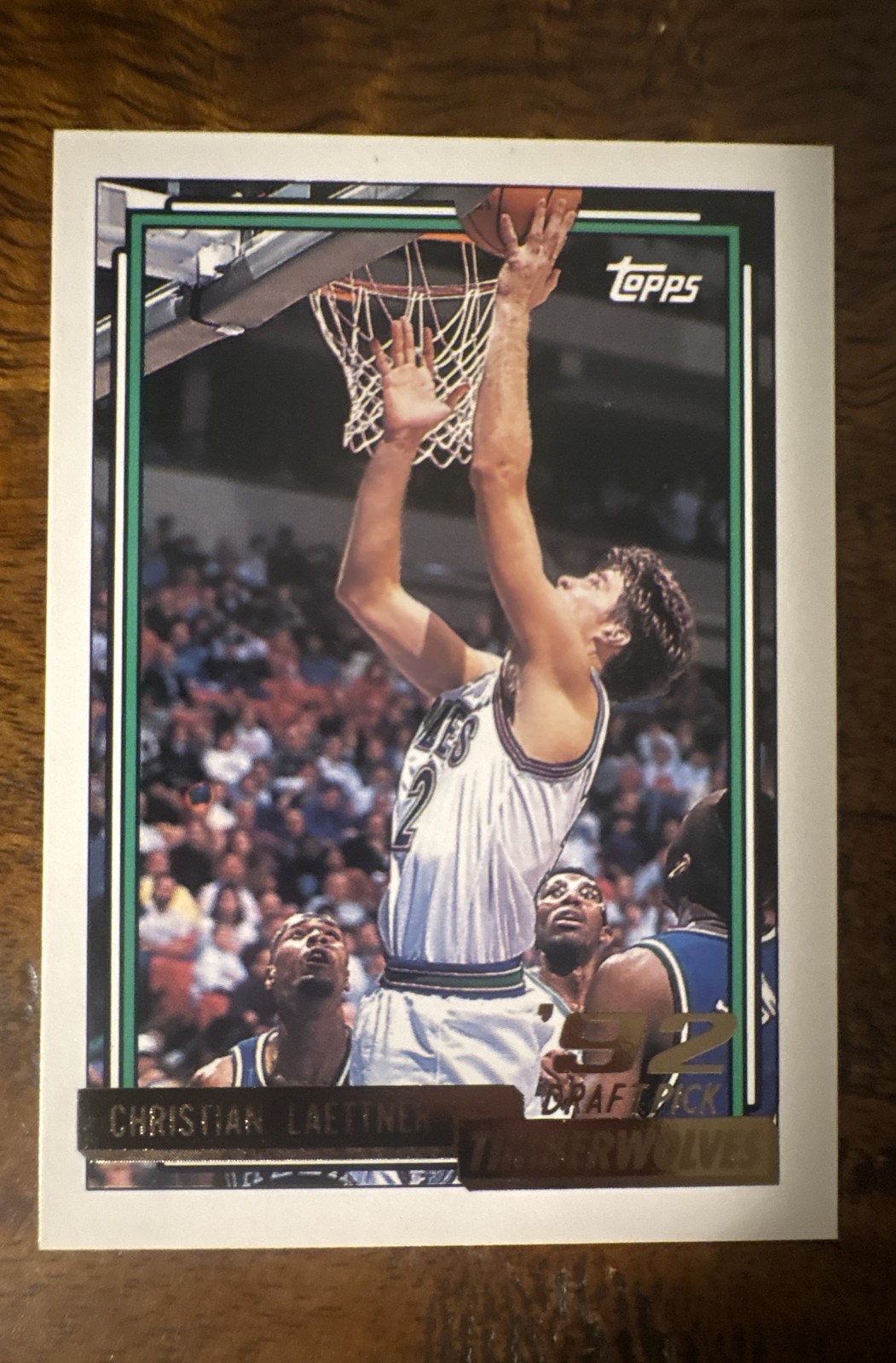 1992-93 Topps - Christian Laettner #334 Gold (RC)