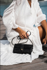 Jenn Lee Bidadari Crossbody in Black (Handmad...