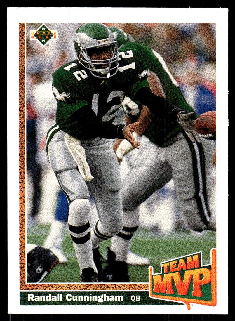 Randall Cunningham 1991 Upper Deck #471 Eagles FREE SHIPPING StackedPacks