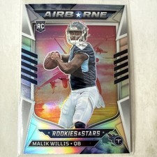 2022 Rookies & Stars Airborne Silver Prizm #AI-19 Malik Willis RC - Titans