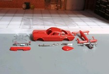 Rare Road Race Replicas 66' Ford Mustang Bright Red HO Slot Car Kit