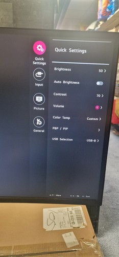 LG 49WQ95C-W 49" Ultrawide Curved Monitor funktionstüchtig verpackt - Bild 8 von 21