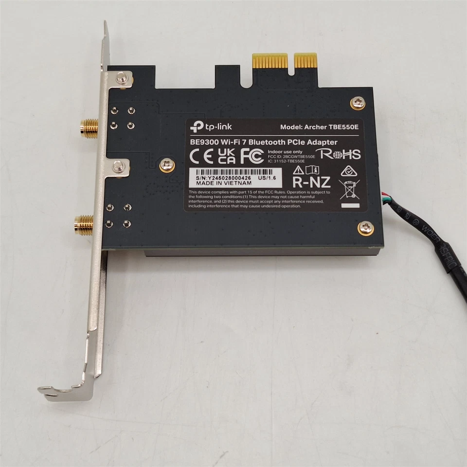 TP-Link WiFi 7 BE9300 PCIe WiFi Card for Desktop PC(Archer TBE550E) - Image 2 of 2