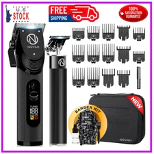 Novah Professional Hair Clippers for Men, Professional Barber Clippers and Trimm