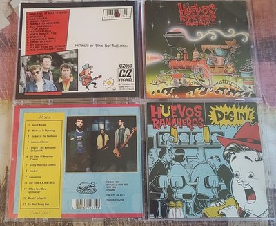 Huevos Rancheros   2 MINT CDS - DIG IN! & ENDSVILLE! - 93/97 CALGARY ROCKABILLY