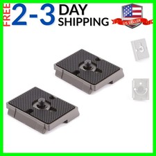 Camera Tripod QR Plate Compatible for Manfrotto 200PL-14 484RC2 486RC2 323 RC...