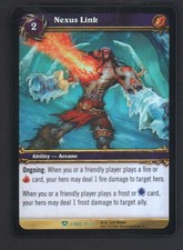 WOW World Of Warcraft TCG Citadel Foil #4/30 Nexus Link NrMt/Mt