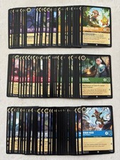 Disney Lorcana TCG Lot: WILDS UNKNOWN Set 12 Complete C/UC Set 126 Cards 