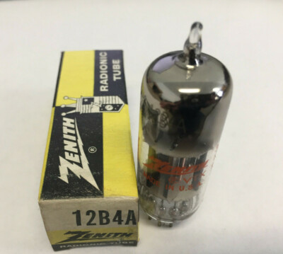 ZENITH 12B4A VINTAGE ELECTRON VACUUM TUBE