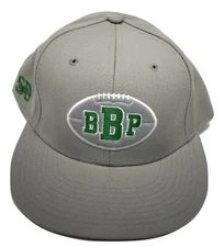 Stall & Dean Mens Brooklyn Bay Parkways Baseball Fitted Gray Hat Cap New