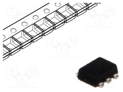 1 Stück, Diode: TVS Array RCLAMP0502A.TCT /E2DE