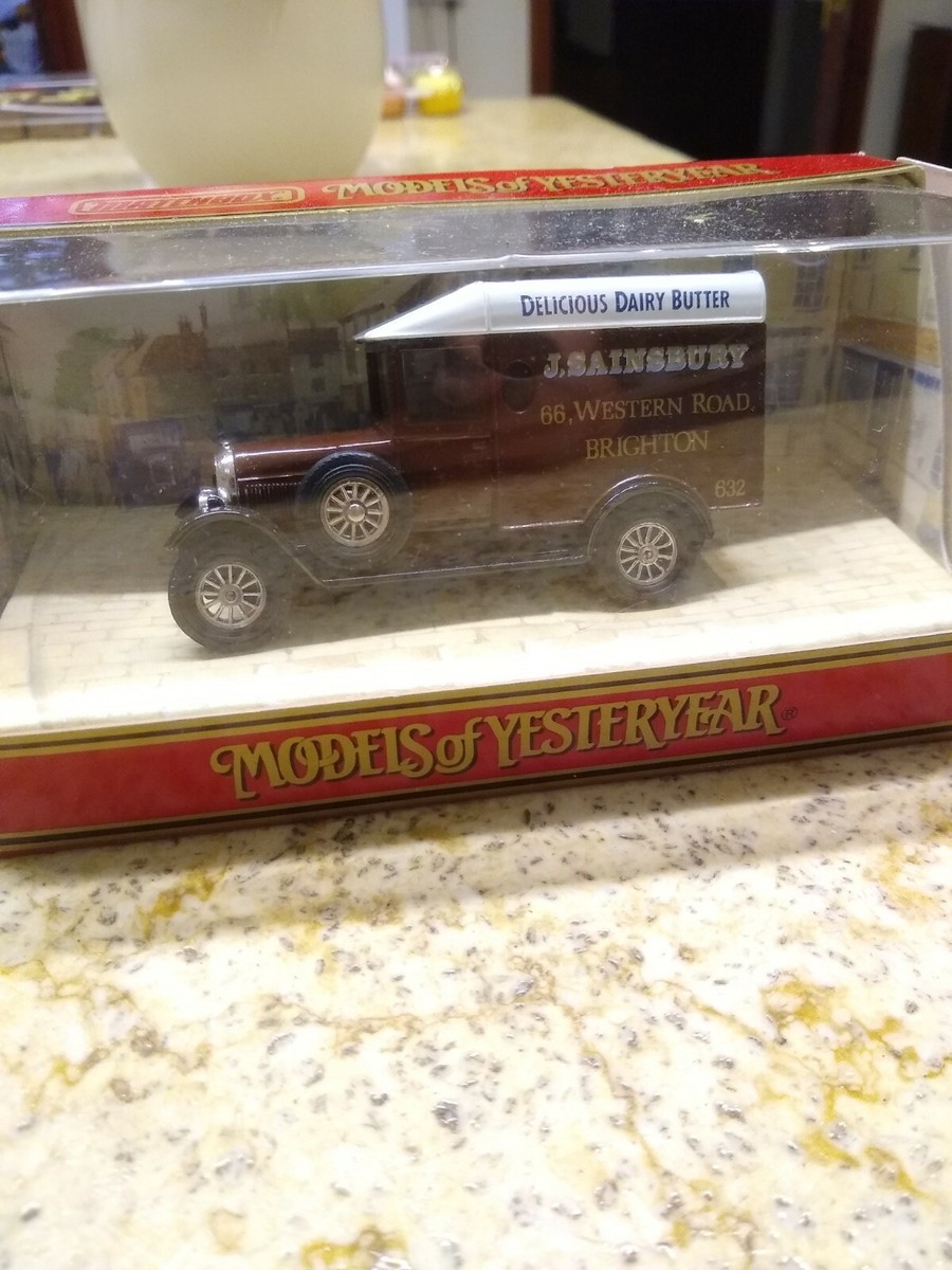 Miniature 1/43 Matchbox Morris Cowley Van 1929 - Modèle Y-19, En Métal, Occasion Bon état