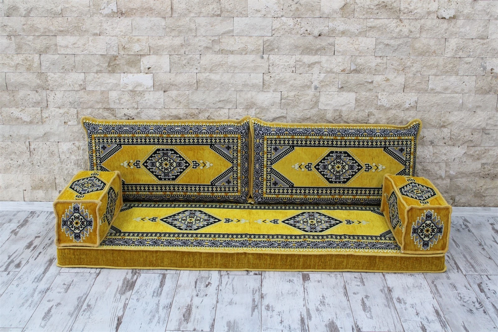 Arabic Living Room Furniture, Arabic Majlis Sofa, Arabic Floor Seating, Jalsa