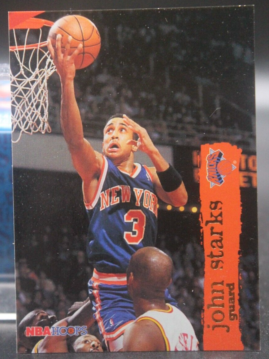 John Starks (Knicks/Oklahoma State) 1995-1996 Hoops #112 | eBay